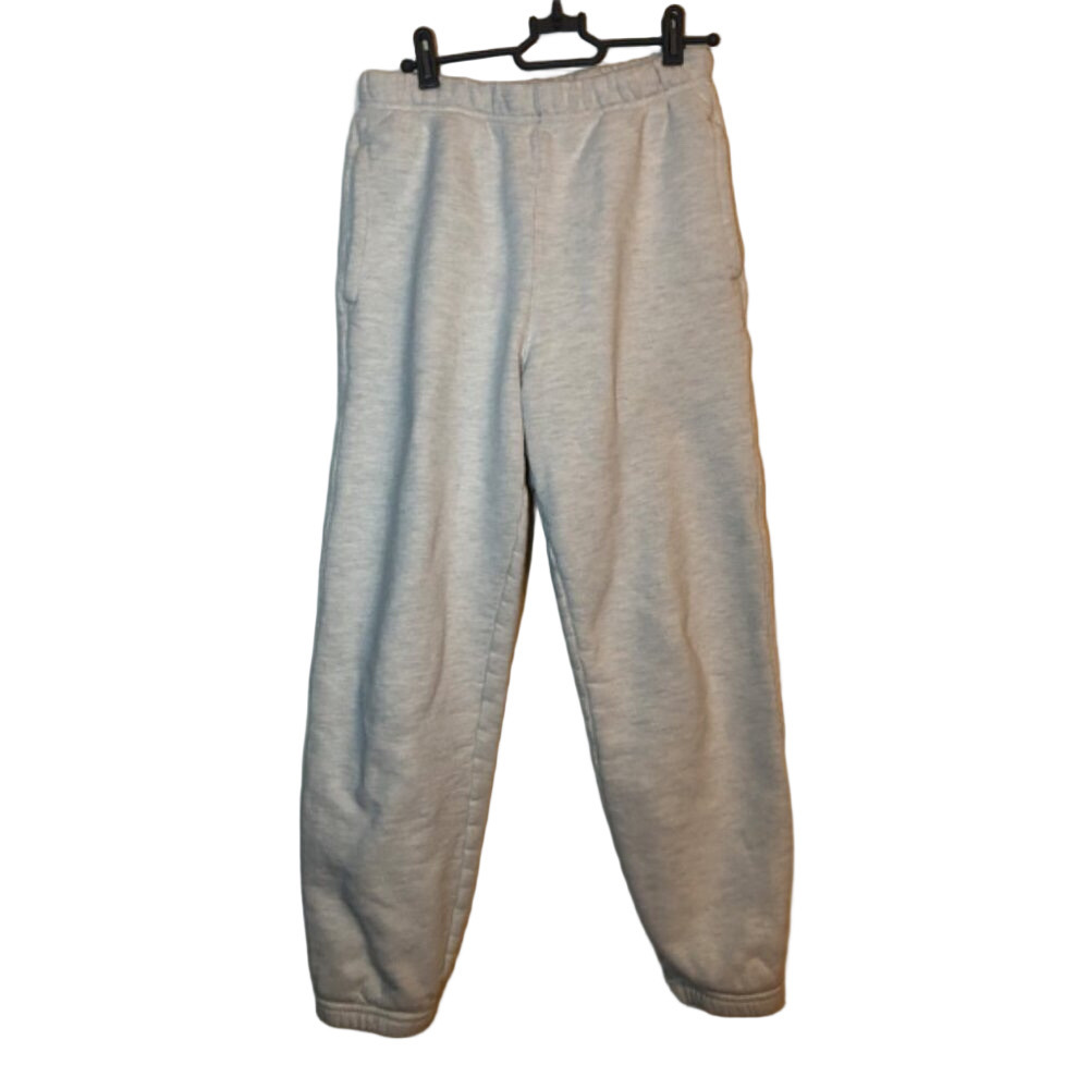 Agolde Kelby Oatmeal Heather Jogger Sweatpants Sz S Casual 97% Cotton Warm - Picture 2 of 6